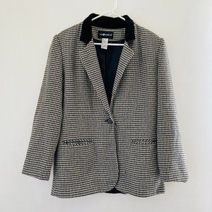 Sag Harbor Black & White blazer jacket